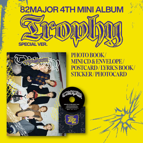 82Major - 4th Mini Album Trophy Special version CD