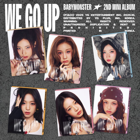 BABYMONSTER - 2nd Mini Album WE GO UP [PATTERN Ver.]