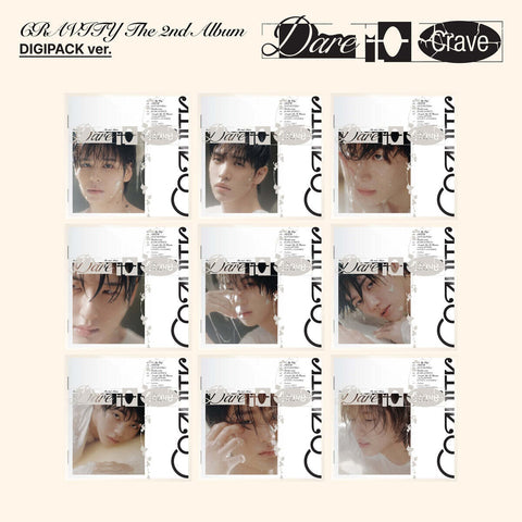 Cravity - Vol.2 Dare to Crave (Digipack version) CD+Extra Photocards Set