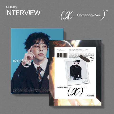 Xiumin - 2nd Mini Album Interview X Photobook version CD