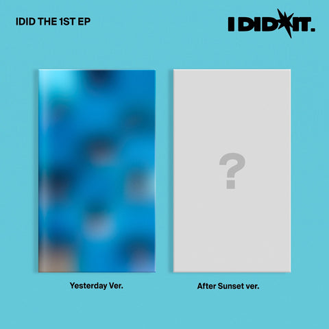 Idid - 1st Mini Album I Did It CD+Pre-Order Gift