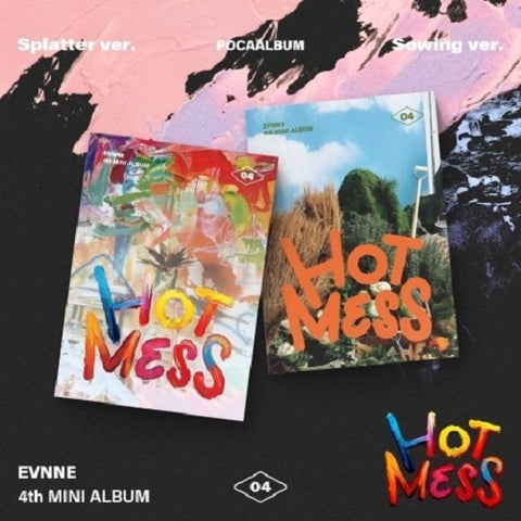 Evnne - 4th Mini Album Hot Mess Pocaalbum version