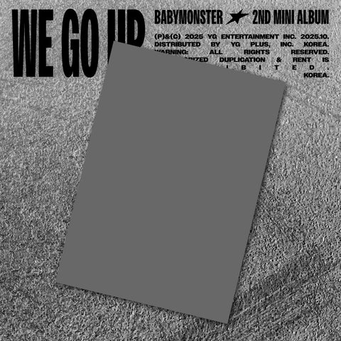 BABYMONSTER - 2nd Mini Album WE GO UP [POSTCARD Ver.]