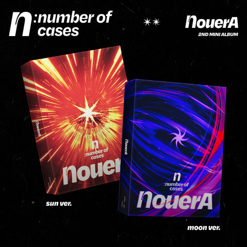 NouerA - 2nd Mini Album n: number of cases CD+Pre-Order Gift