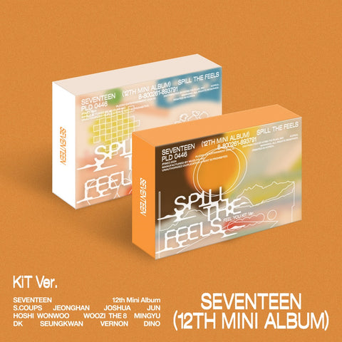 SEVENTEEN - SPILL THE FEELS [KiT Ver.] 12th Mini Album