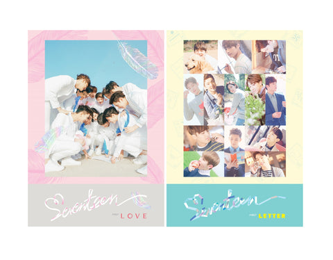 [Reissue] SEVENTEEN - Vol.1 FIRST LOVE&LETTER CD+Extra Photocards Set