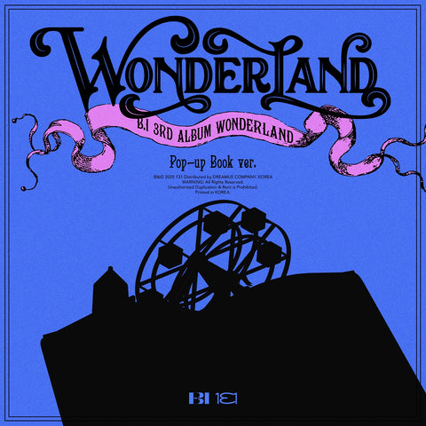 B.I - Vol.3 WONDERLAND [Pop-up book Ver.] CD