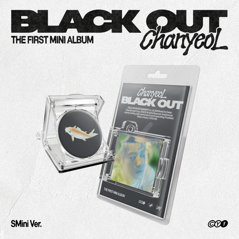 CHANYEOL EXO - 1st Mini Album Black Out SMini Smart Album version