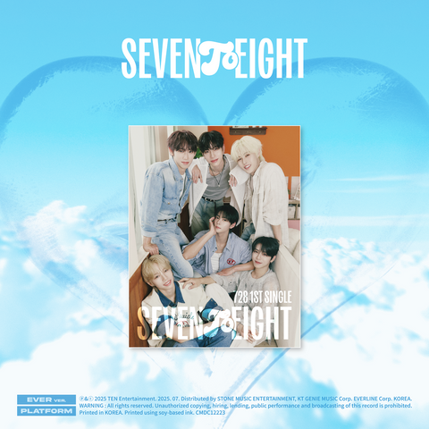 Seventoeight - 1st Single Album Seventoeight Ever Music Album version