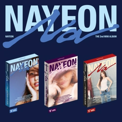 NAYEON TWICE - NA 2nd Mini Album+Folded Poster