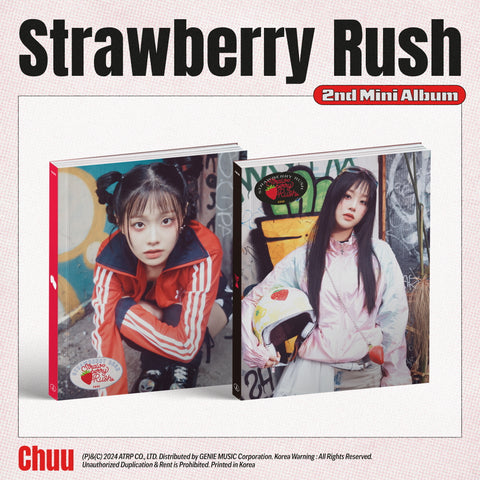 CHUU - Strawberry Rush (2nd Mini Album) CD+Folded Poster