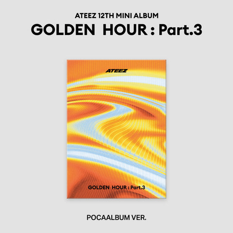 [EXCLUSIVE POB] ATEEZ - GOLDEN HOUR : Part.3 [Pocaalbum]