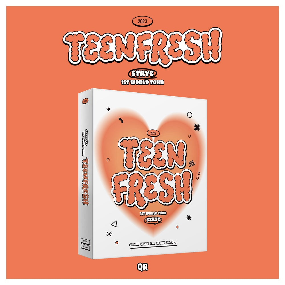 STAYC DVD 1st World Tour: TEENFRESH 抜けなし DREAMUS STAYC 1st World Tour TEENFRESH DVD Version Box+
