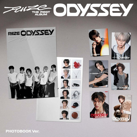 [EXCLUSIVE POB] RIIZE - ODYSSEY [Photobook ver.] Album+Pre-Order Gift