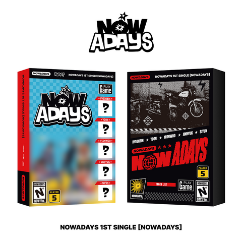 NOWADAYS - 1st Single Album NOWADAYS CD+Folded Poster