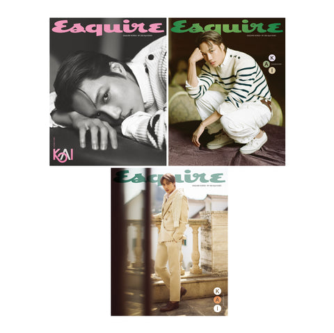 Esquire Magazine Korean April 2025 Kai Exo