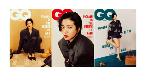 GQ MAGAZINE KOREA APRIL 2024 [Random Cover] KIM TAE RI