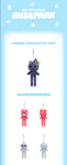 [PRE-ORDER] RIIZE POP-UP 2025 WE LITTLE RIIZE Official MD - RANDOM LONG RIIZE KEY RING
