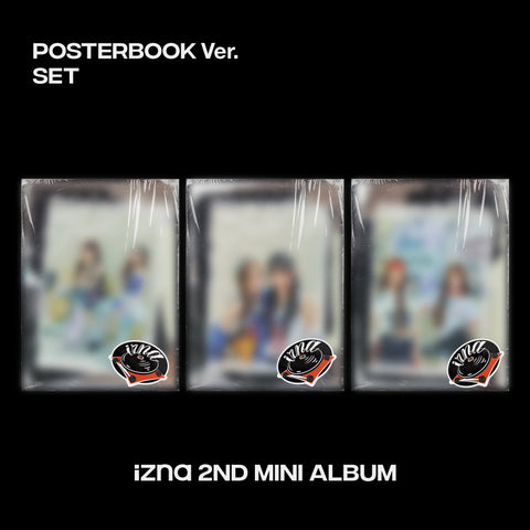 Izna - 2nd Mini Album Not Just Pretty Posterbook version CD+Pre-Order Gift