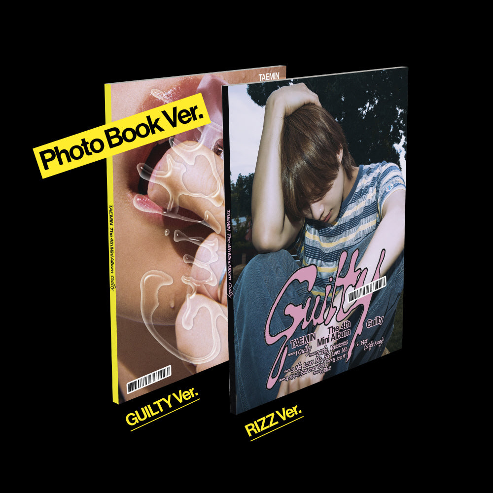 Amazon.com: (PHOTOBOOK Ver) TAEMIN [GUILTY] 4th Mini Album