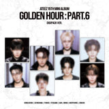 [KQSHOP EXCLUSIVE POB] ATEEZ - GOLDEN HOUR : Part.6 [Digipack 8 ver. SET] +PO Benefit