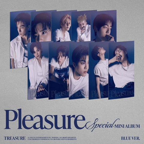 Treasure - Special Mini Album Pleasure Blue version CD