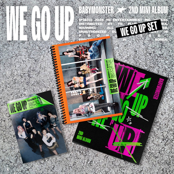 BABYMONSTER - 2nd Mini Album WE GO UP – KPOP MARKET