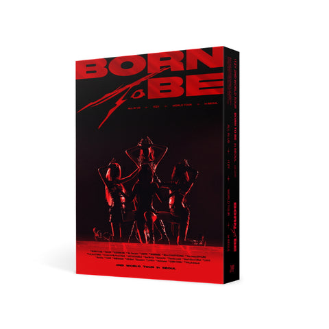 ITZY 2ND WORLD TOUR [BORN TO BE] in SEOUL DVD + Pre-Order Gift