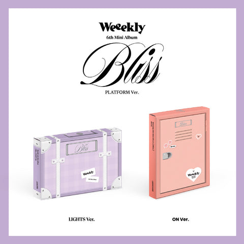 Weeekly - 6th Mini Album Bliss Platform version