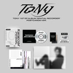 TONY - 1st EP Spatial Recorder Postcards version CD