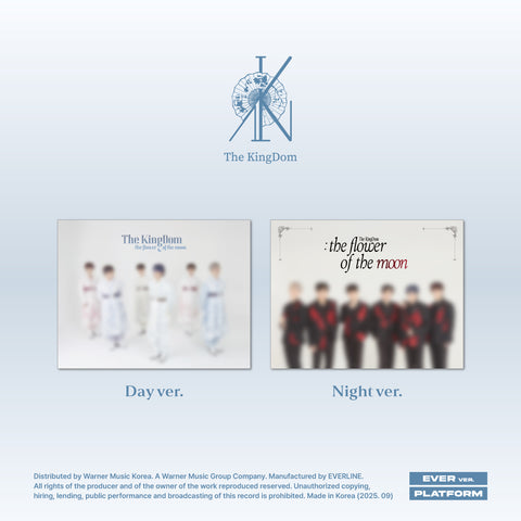 The KingDom - 1st Special Album The KingDom : the flower of the moon Ever version Platform Album