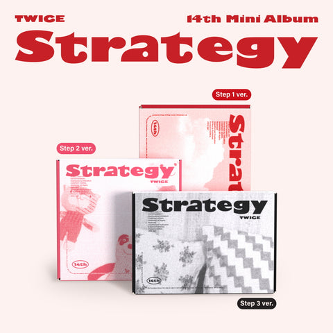 [EXCLUSIVE POB] TWICE - STRATEGY Album+Pre-Order Gift