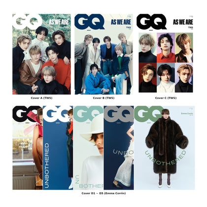 GQ Korea Magazine November 2026 TWS Emma Corrin