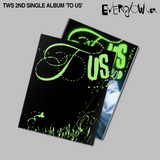 TWS - 2nd Single Album TO US Everglow Ver. CD+Folded Poster