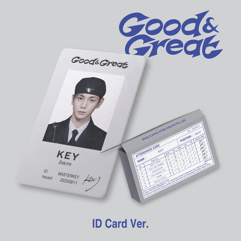 KEY SHINee - Good & Great [ID Card Ver.] Smart Album