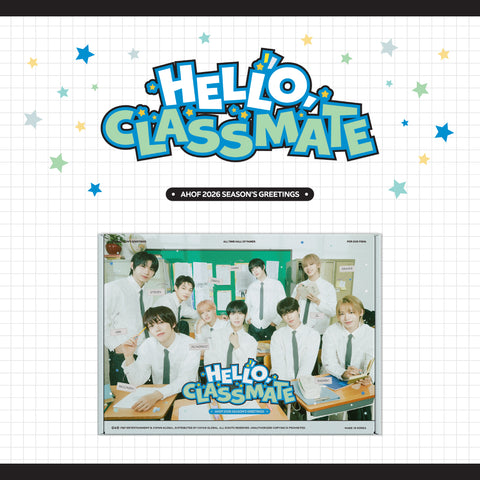 Ahof 2026 Season's Greetings Hello Classmate+Pre-Order Gift