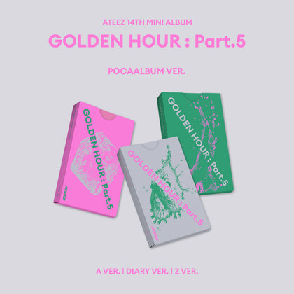 Ateez - 14th Mini Album Golden Hour: Part.5 POCAALBUM ver.