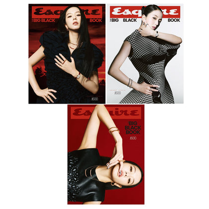 Esquire KOREA Magazine 2026 BIG BLACK BOOK Issue Cover : JISOO Black Pink [Random ver.]