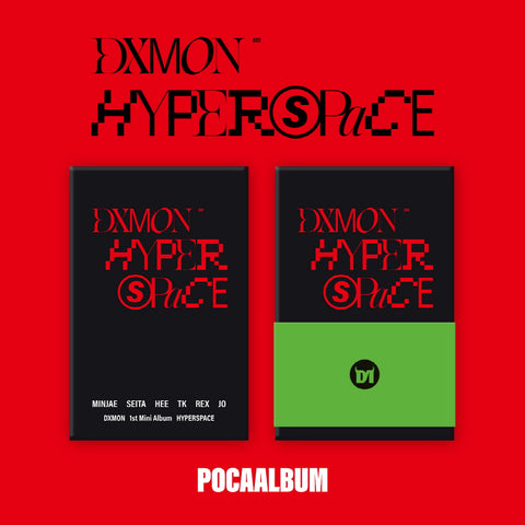 DXMON  - 1st Mini Album HYPERSPACE (POCAALBUM)