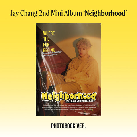 Jay Chang - 2nd Mini Album Neighborhood [Photobook Ver.]