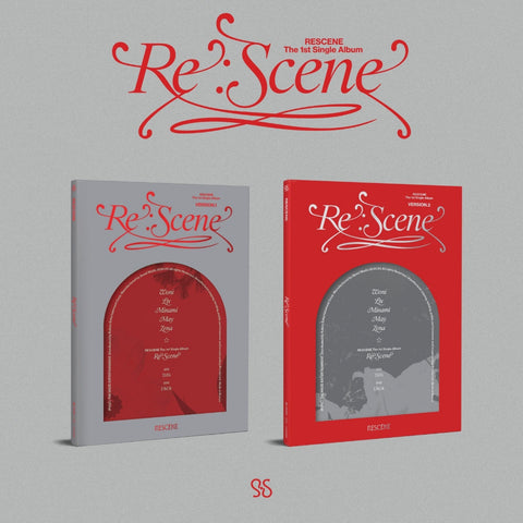 RESCENE - 1st Single Album Re:Scene CD+Pre-Order Benefit+Folded Poster