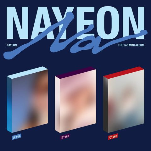 NAYEON TWICE - NA 2nd Mini Album+Pre-Order Gift+Folded Poster