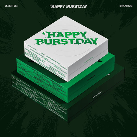 [EXCLUSIVE POB] SEVENTEEN - HAPPY BURSTDAY Album+Pre-Order Gift
