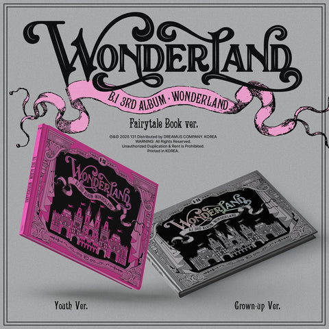B.I - Vol.3 WONDERLAND [Fairy tale Ver] CD