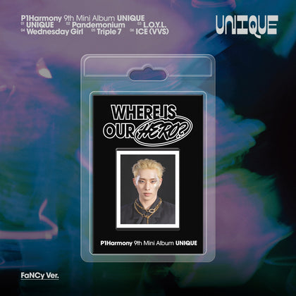 P1Harmony - 9th Mini Album UNIQUE [FaNCy Ver.]