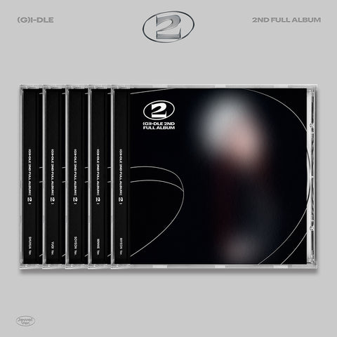 (G)I-DLE - 2 (2nd Full Album) Jewel Case version CD+Folded Poster