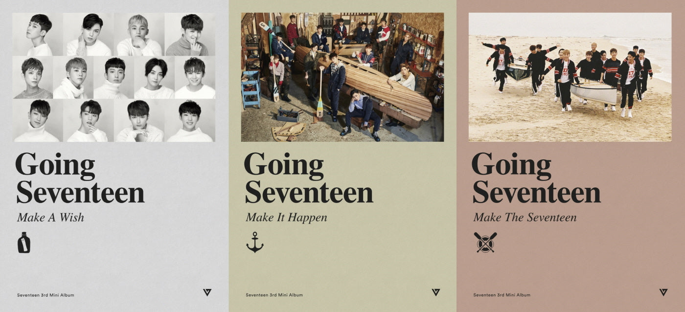 going seventeen CDアルバム　トレカセット s-l400.jpg
