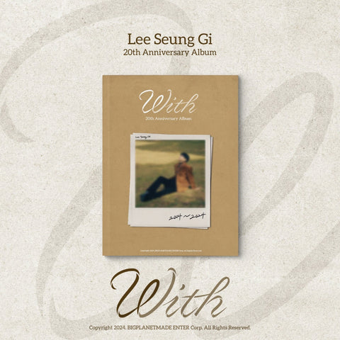 Lee Seung Gi - 20th Anniversary Album With