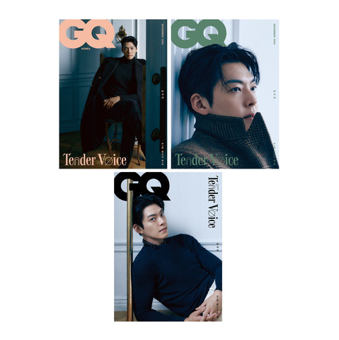 GQ Magazine Korea November 2024 Random Cover Kim woo bin