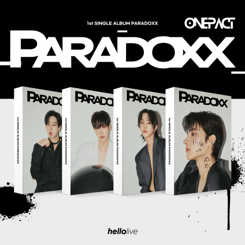 ONE PACT - 1st Single Album Paradoxx [hello Photocard Album]